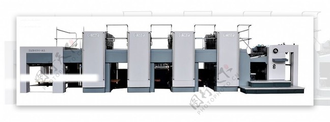 雙面多色印刷機(jī)圖片素材-編號(hào)11901411-